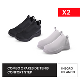 Combo Confort Step Blanco + Confort Step Negro