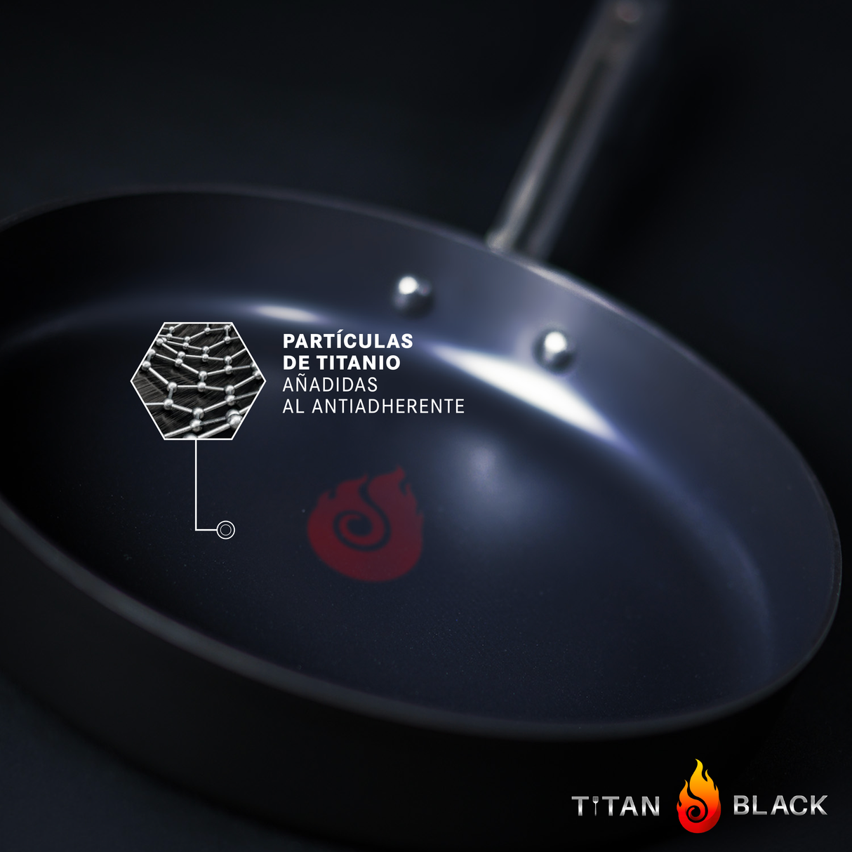 Combo TITAN BLACK: 3 Sartenes de alta calidad para todas tus necesidades