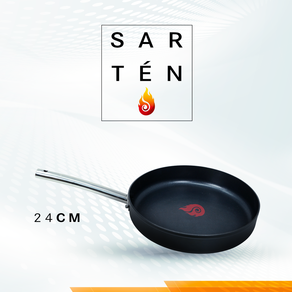 Sartén mediano (24cm) para 12 personas TITAN BLACK